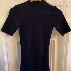 NEW! Mock neck tee